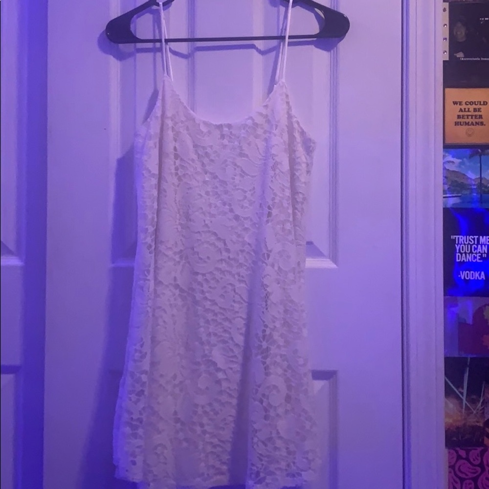 White Lace Dress